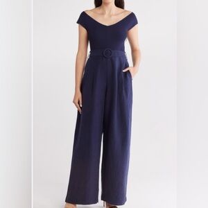 NWOT Ted Baker  Navy Jumpsuit size 4